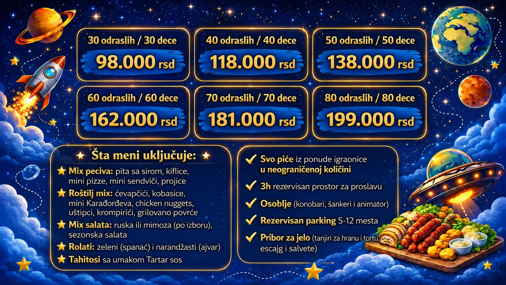 all inclusive ponuda Gotivac igraonica